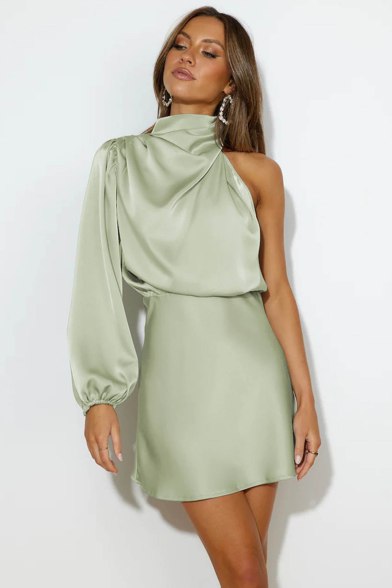 Prestige Mode™ | Robe Mini À Une Épaule Lexi