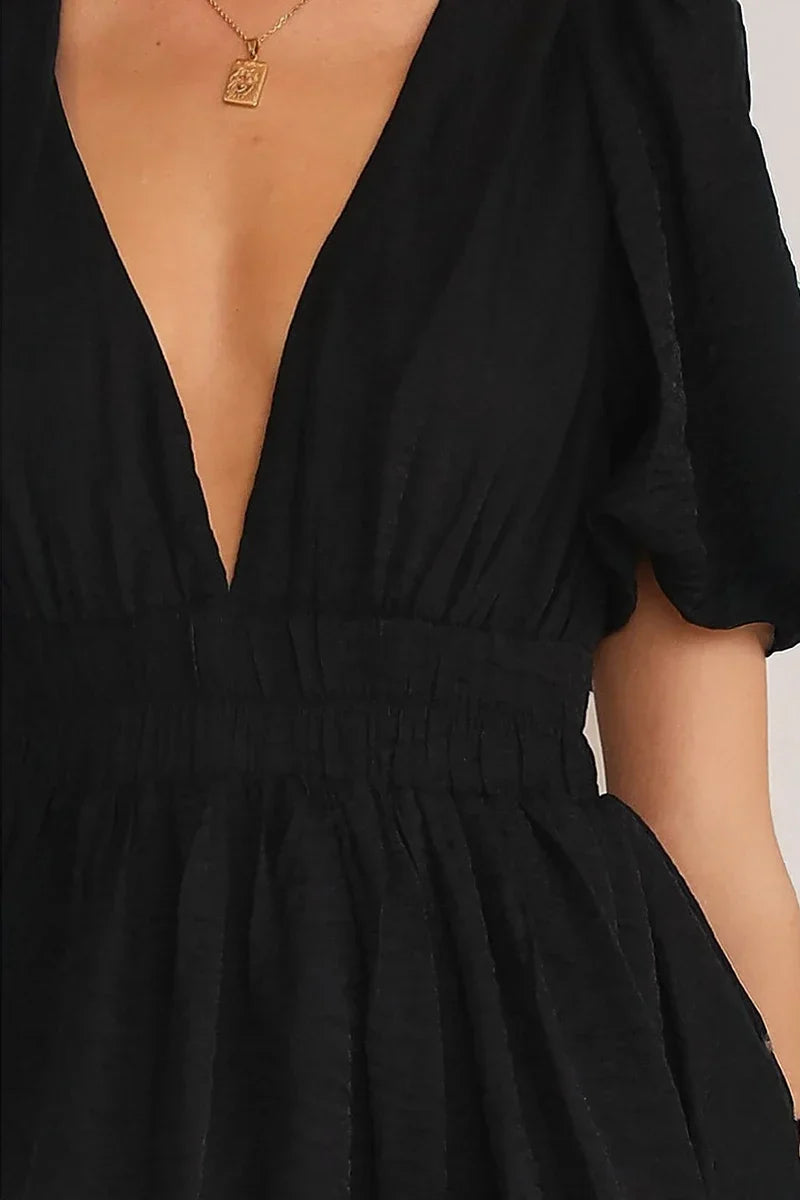 Prestige Mode™ | Robe Mini Erin - Noir