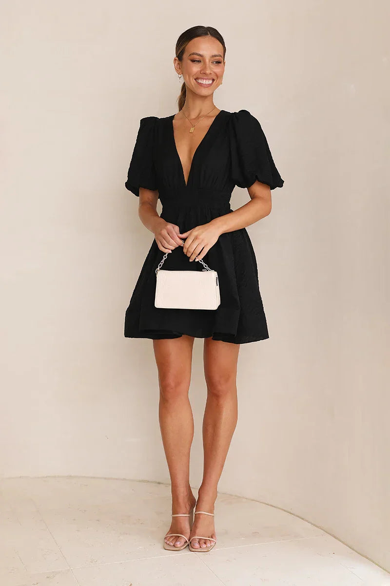 Prestige Mode™ | Robe Mini Erin - Noir
