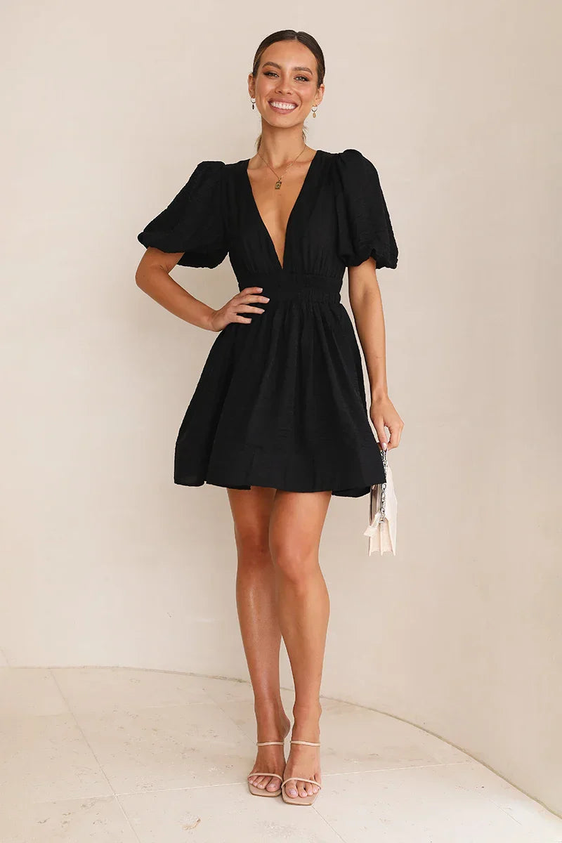 Prestige Mode™ | Robe Mini Erin - Noir