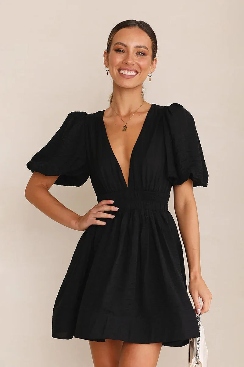 Prestige Mode™ | Robe Mini Erin - Noir