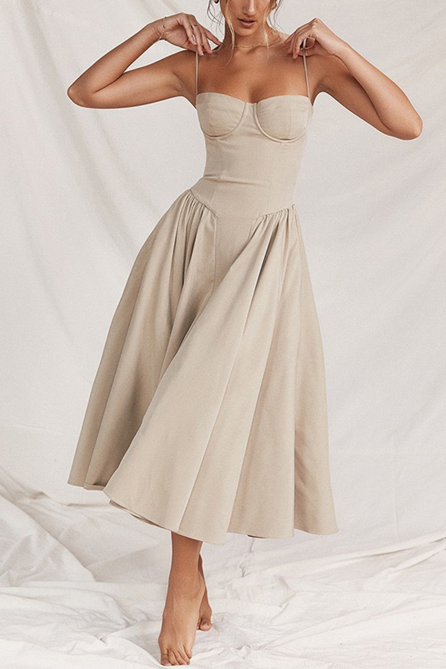 Prestige Mode™ | Robe Midi Sexy à Bretelles