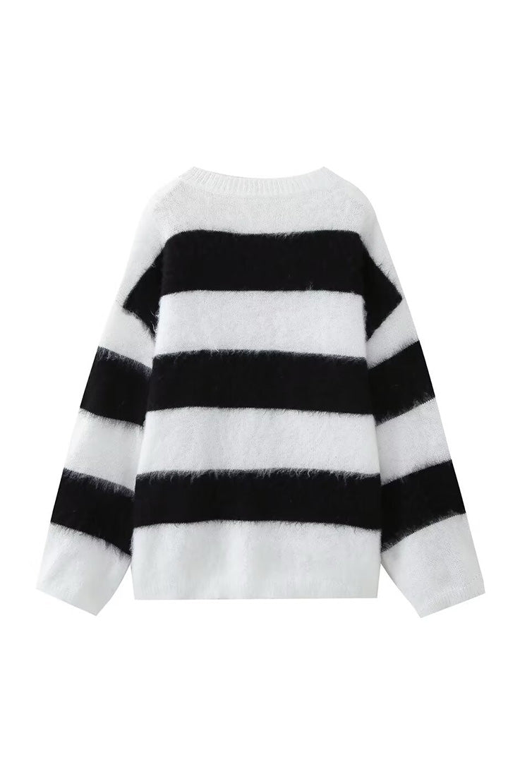 Prestige Mode™ | Pull décontracté en tricot à col rond