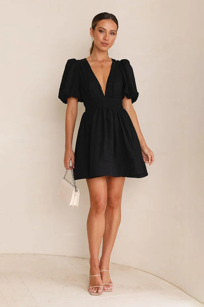 Prestige Mode™ | Robe Mini Erin - Noir