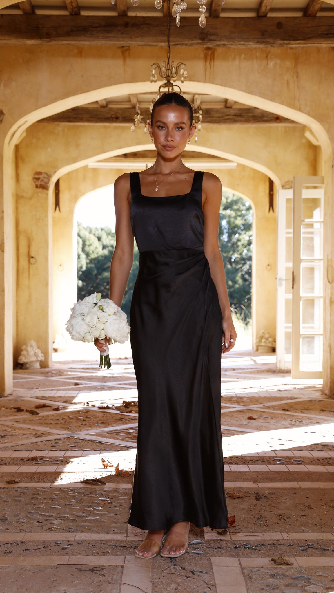 Prestige Mode™ | Robe Maxi Alaria - Noir