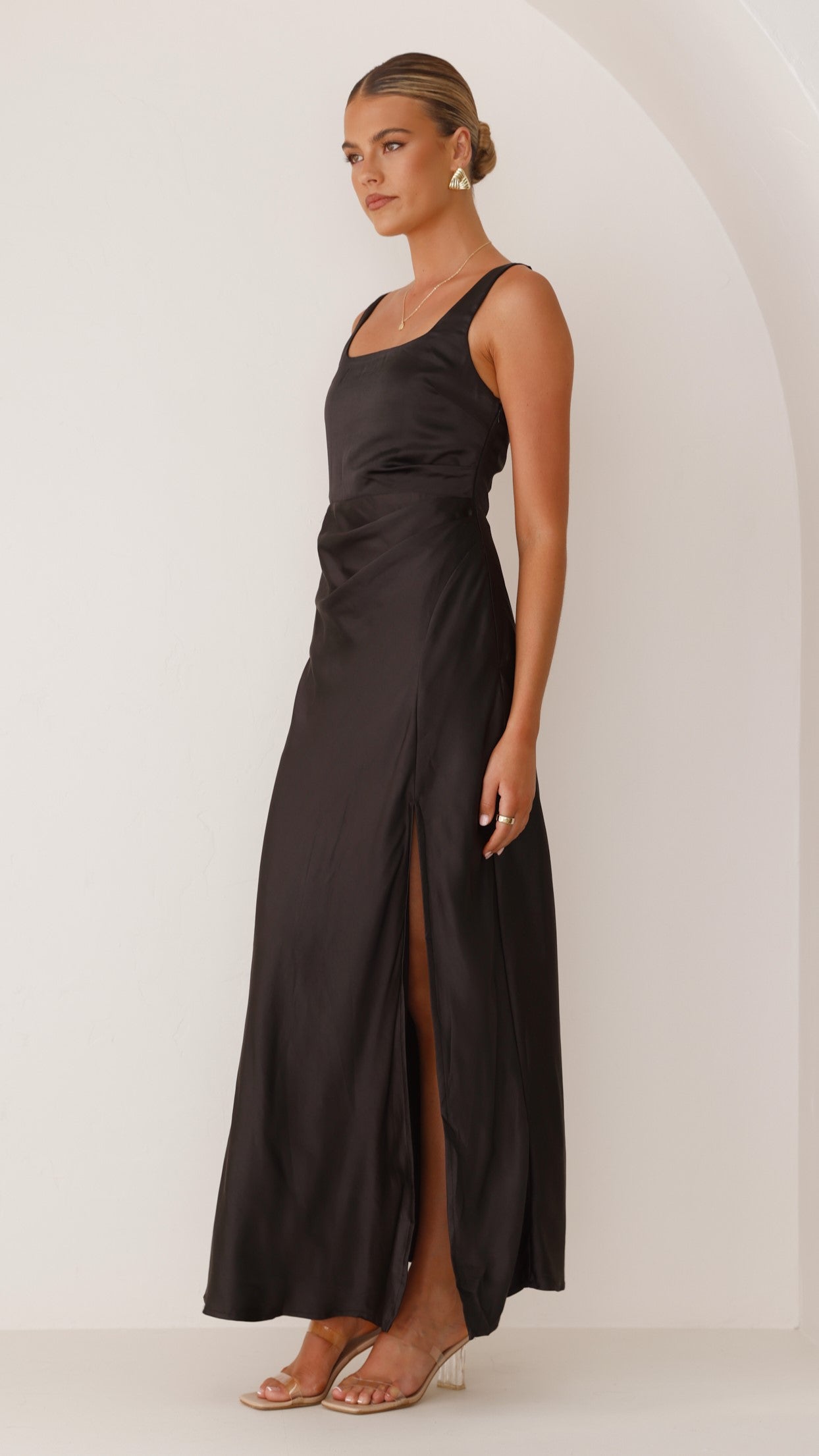 Prestige Mode™ | Robe Maxi Alaria - Noir