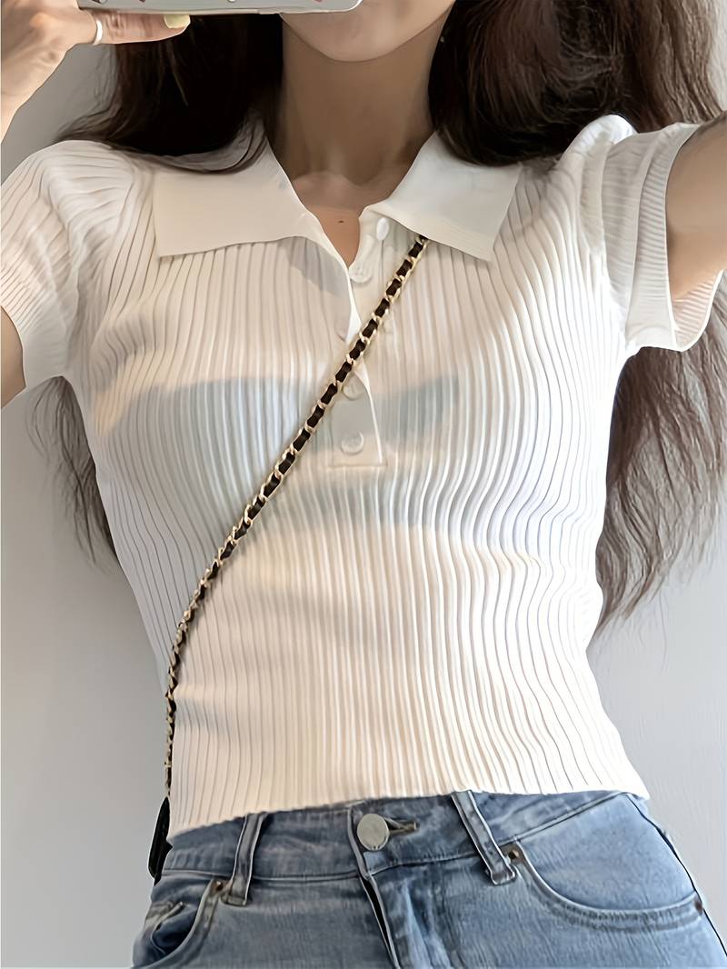 Prestige Mode™ | Polo Tricot Rosalia