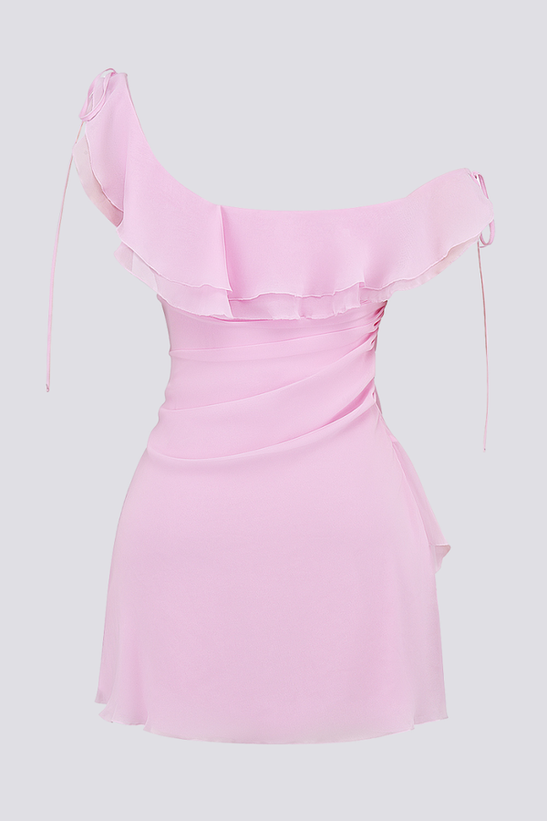 Prestige Mode™ | Robe Mini à Volants Anissa Off Shoulder