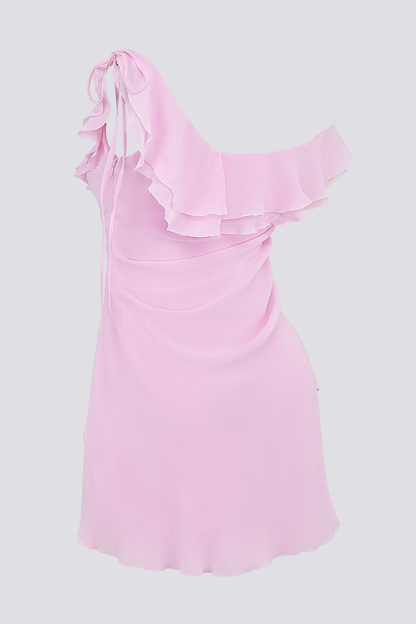 Prestige Mode™ | Robe Mini à Volants Anissa Off Shoulder