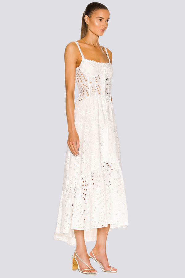 Prestige Mode™ | Robe Maxi Creuse Cassandra à Bretelles