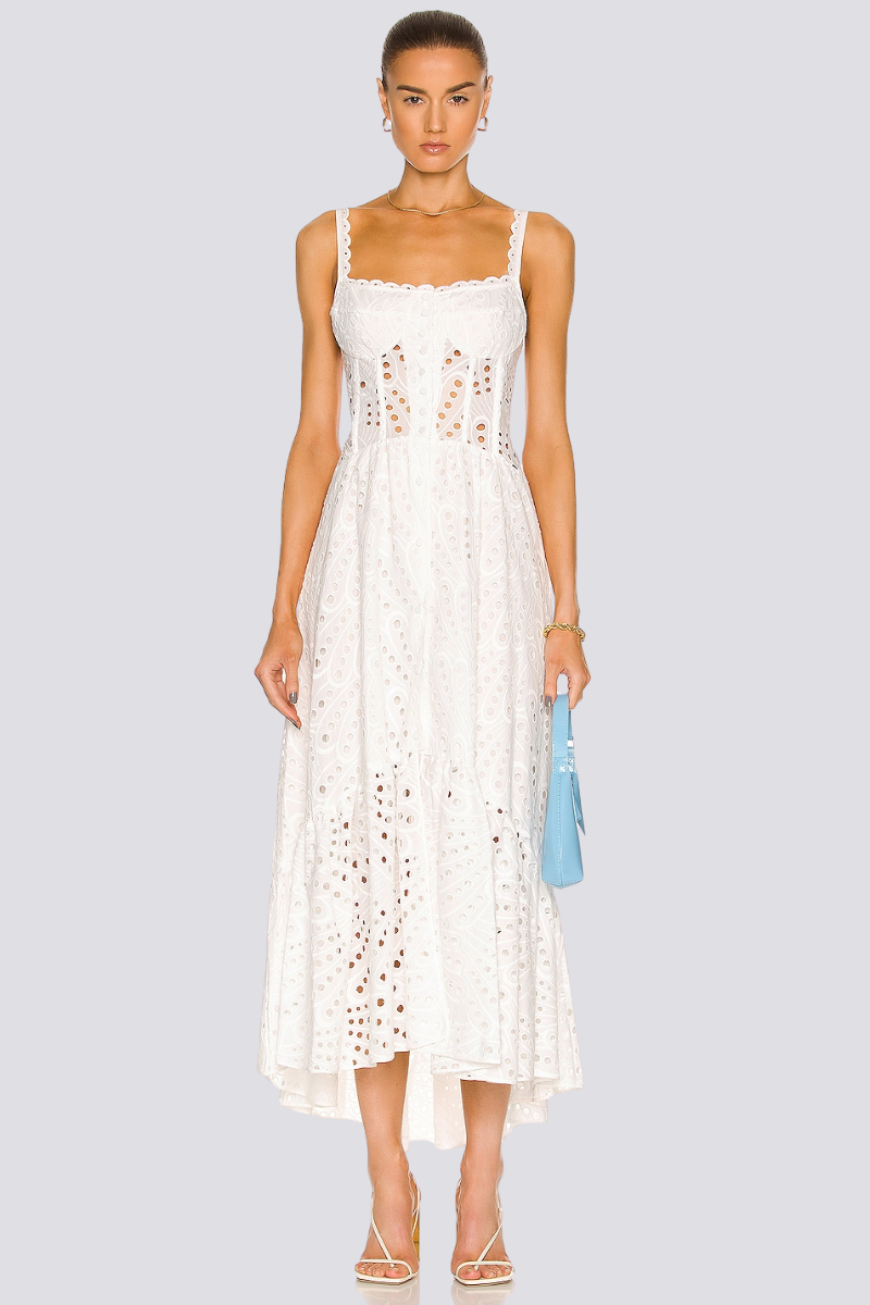 Prestige Mode™ | Robe Maxi Creuse Cassandra à Bretelles