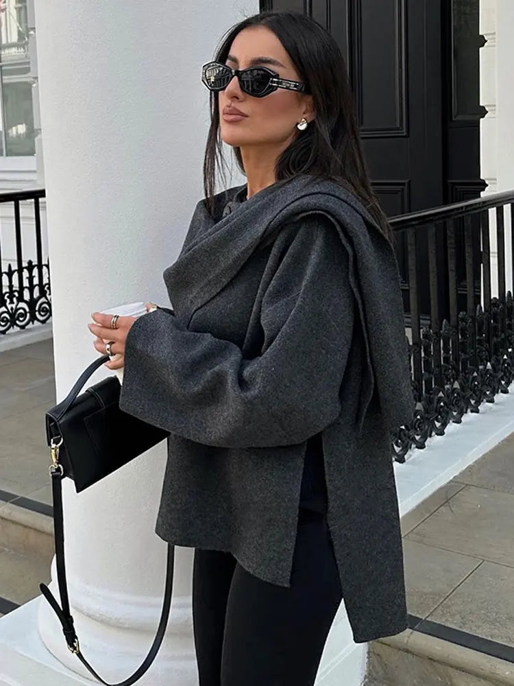 Prestige Mode™ | Manteau Écharpe Classy Mace