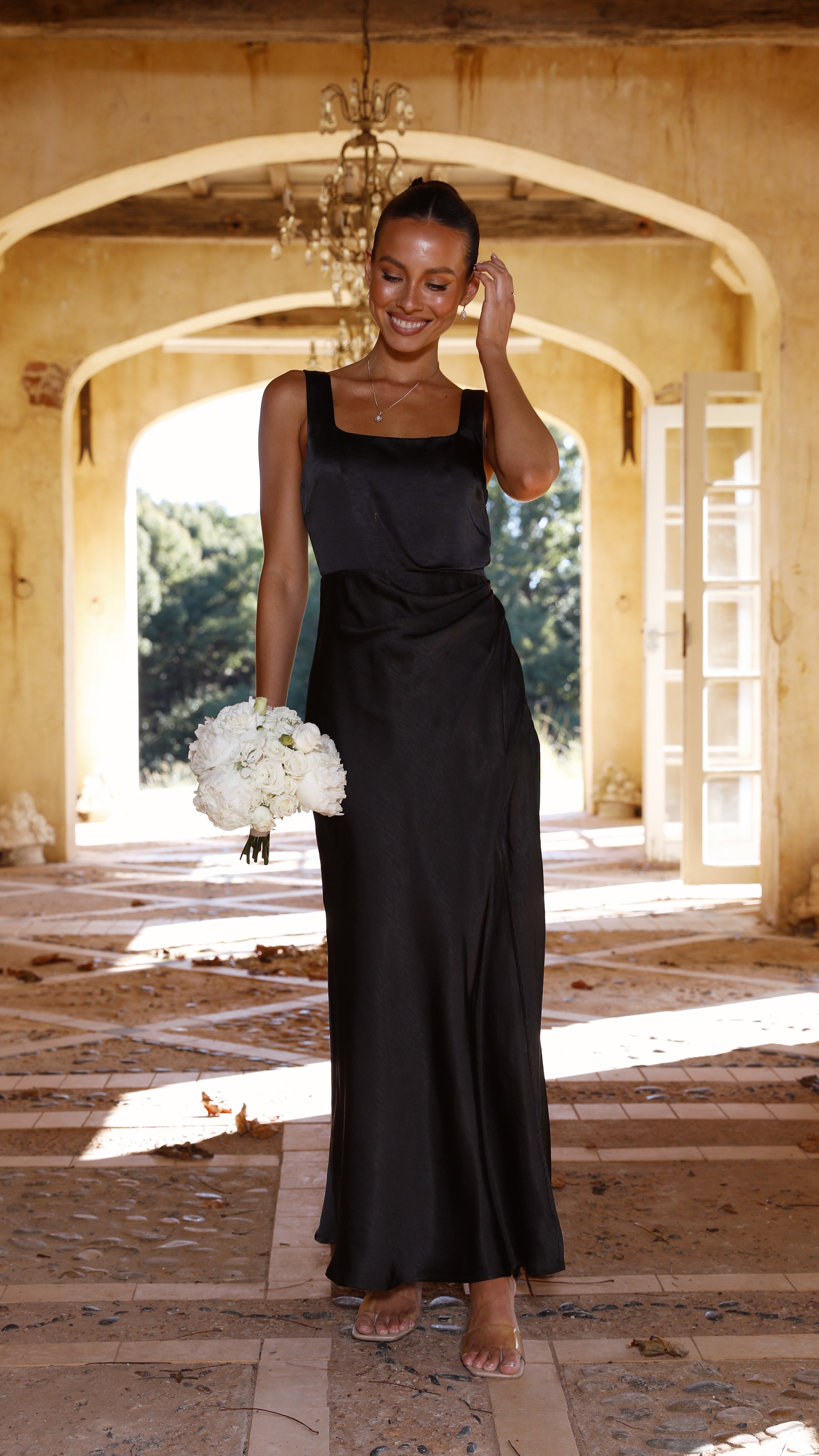 Prestige Mode™ | Robe Maxi Alaria - Noir