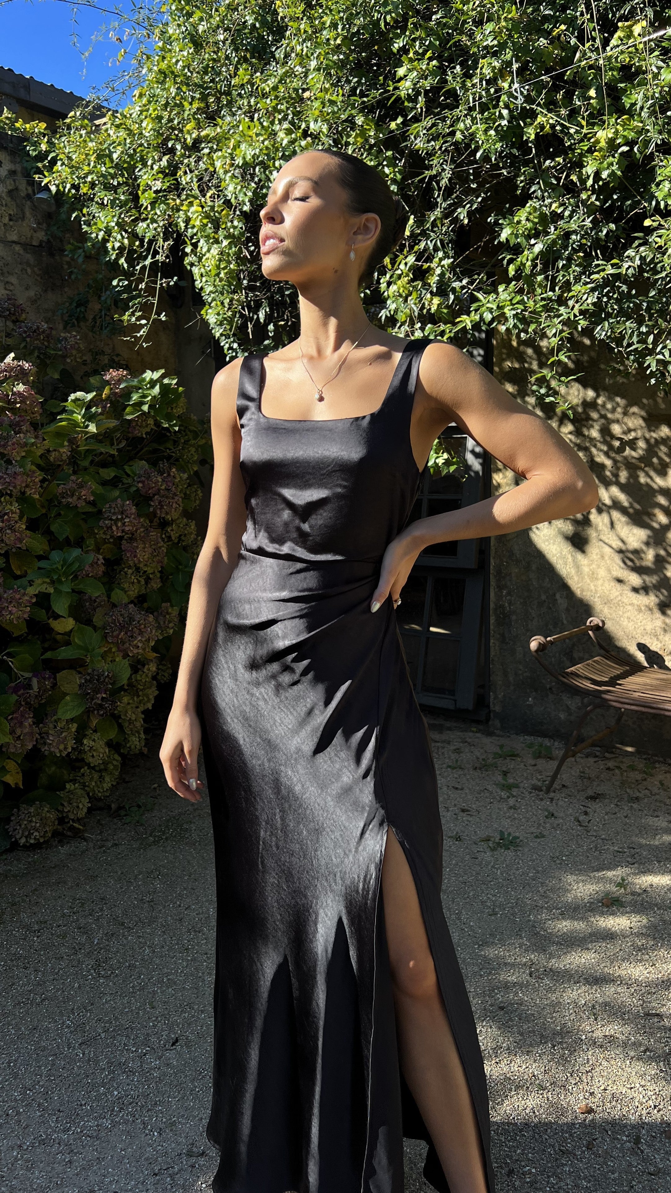 Prestige Mode™ | Robe Maxi Alaria - Noir