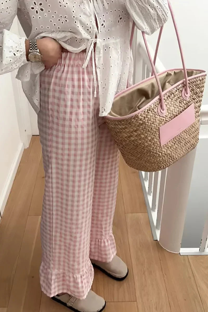 Prestige Mode™ | Blouse à Col Peter Pan avec Liens