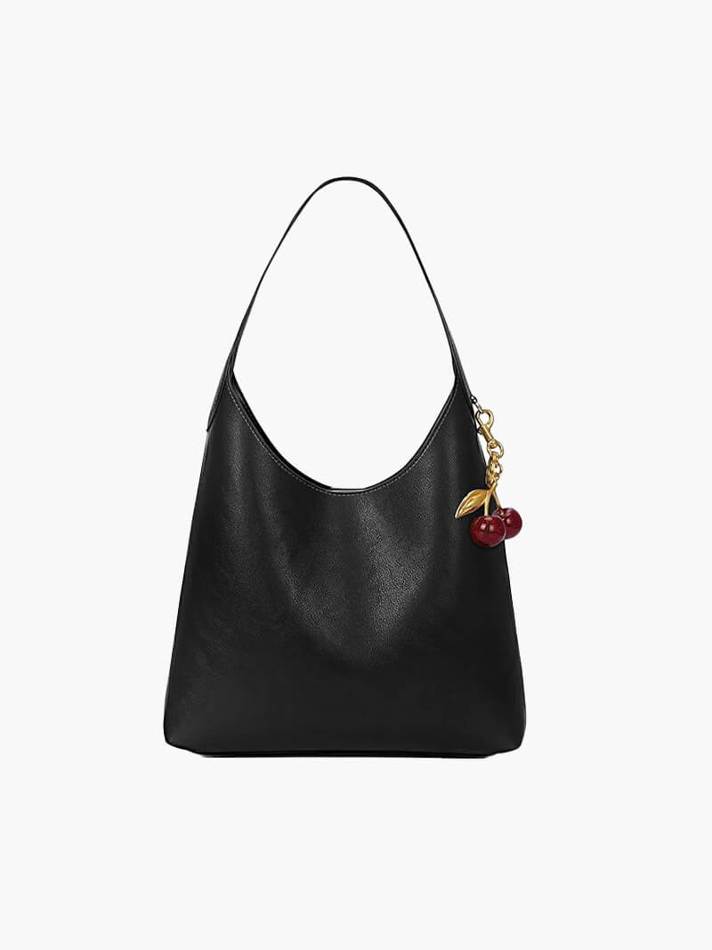 Prestige Mode™ | Sac en simili cuir avec charme cerise