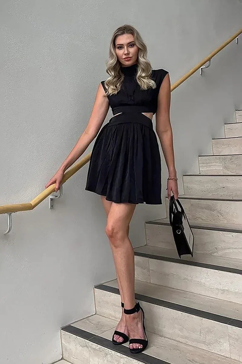 Prestige Mode™ | Robe Mini Beatrice - Noir