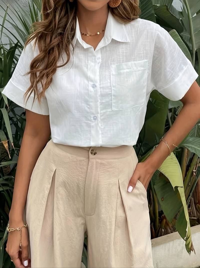 Prestige Mode™ | Chemise Boutonnée Caterina