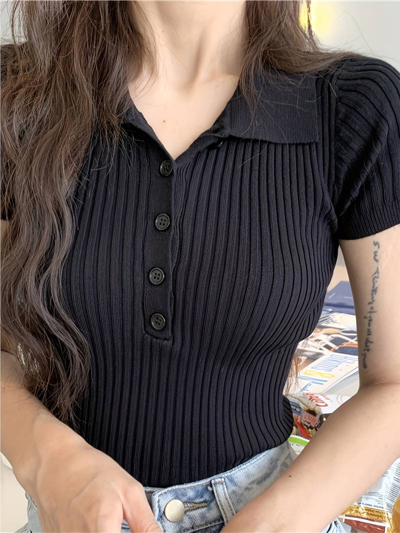 Prestige Mode™ | Polo Tricot Rosalia
