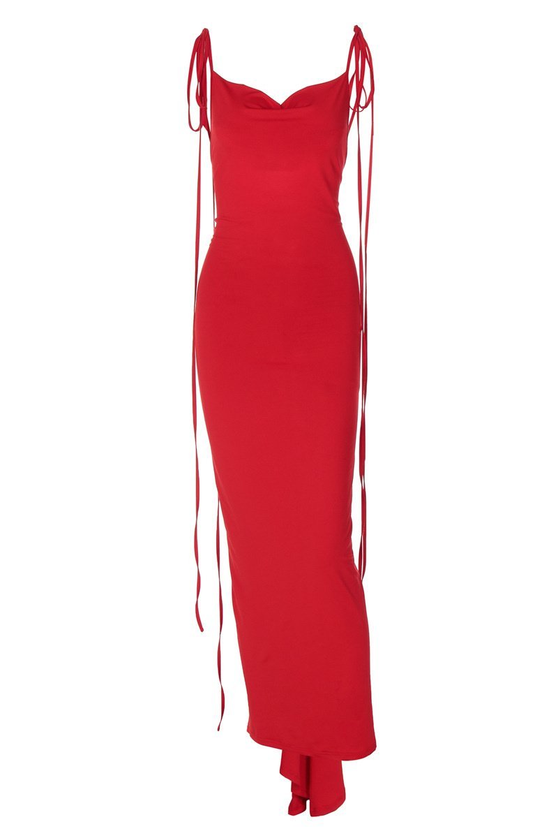Prestige Mode™ | Robe Maxi Fleurie Elma à Dos Ouvert