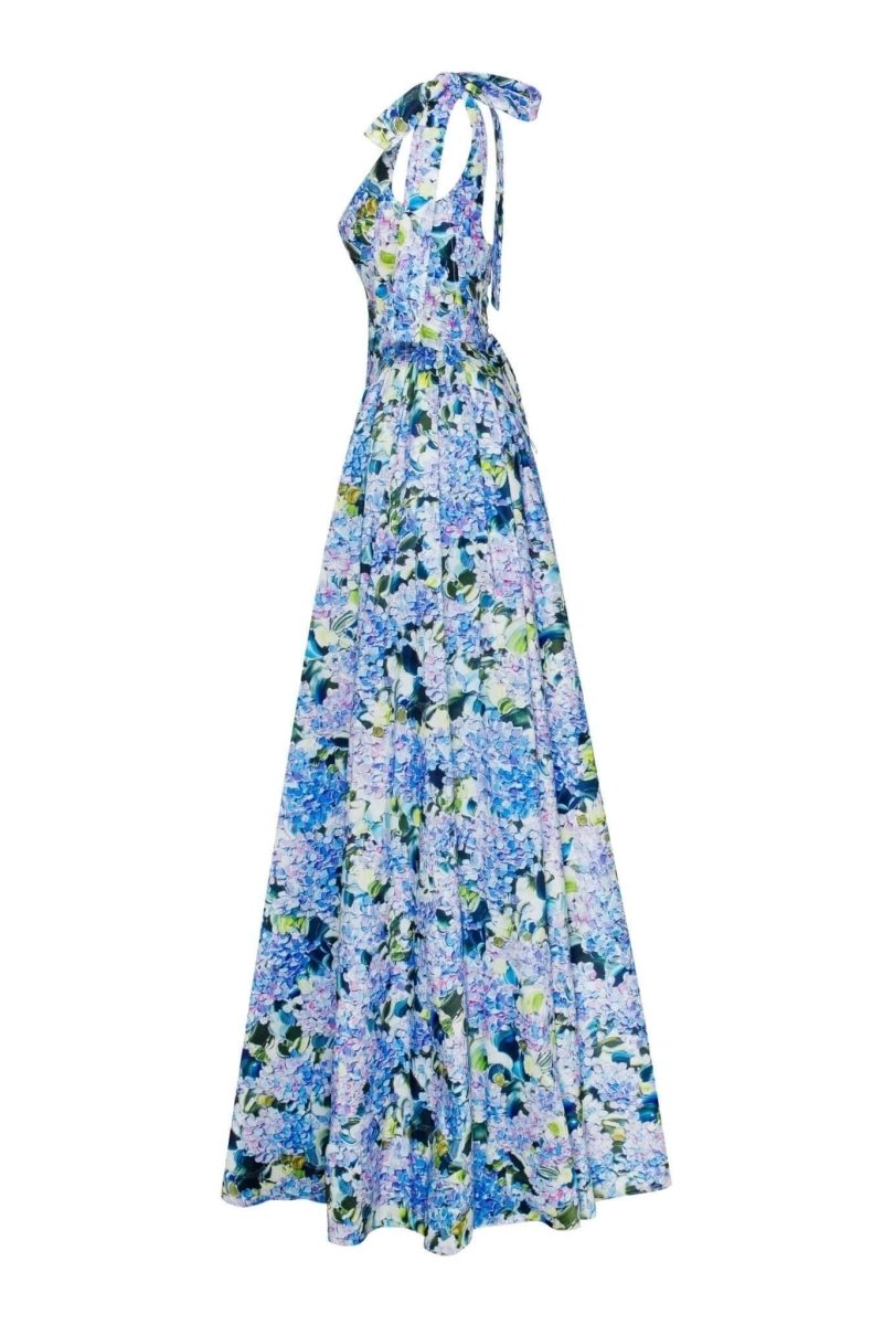 Prestige Mode™ | Robe Maxi Imprimée Kacey Hortensia