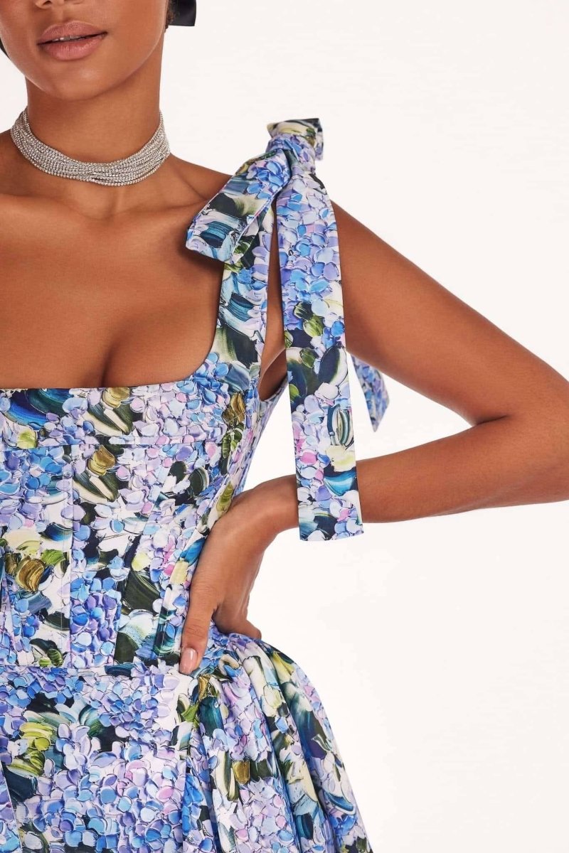 Prestige Mode™ | Robe Maxi Imprimée Kacey Hortensia